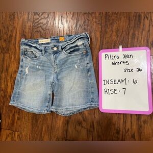 Pilcro Women's Blue Denim Shorts size 26